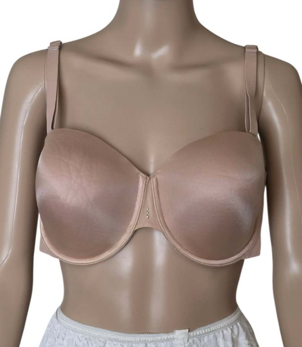 Victoria's Secret Beige Lined Underwire Back Closure Multiway Bra size 38D